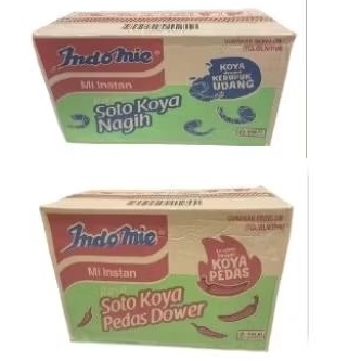 

Indomie mie instan kuah ( 1 dus isi 40 ) rasa SOTO KOYA NAGIH / SOTO KOYA PEDAS DOWER