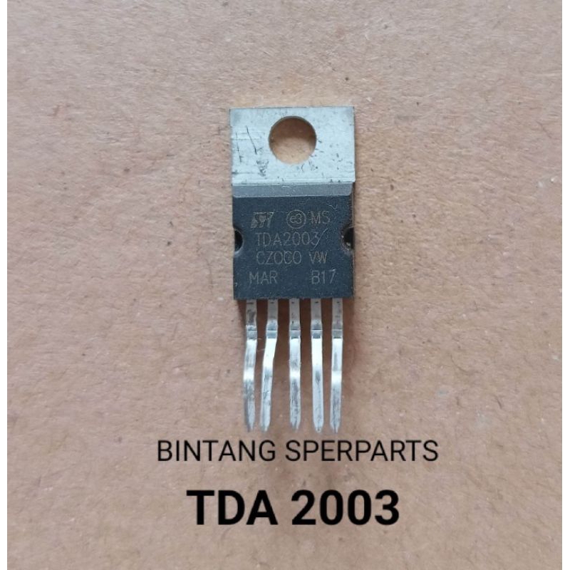 IC TDA 2003 TRANSISTOR TDA 2003 IC TDA 2003