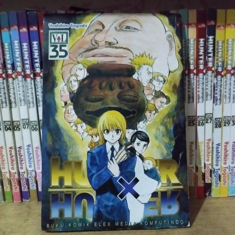 Komik hunter x hunter vol 35 kolpri