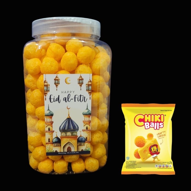 

Chiki Balls Keju Edisi Toples Idul Fitri