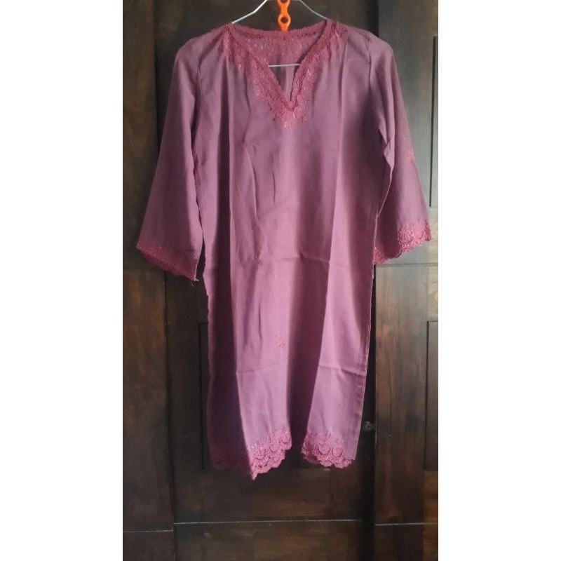 Tunik Vintage Burgundy