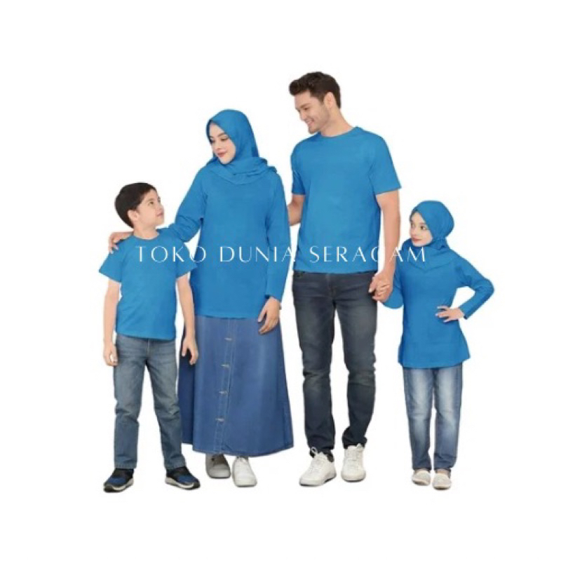 (100% PREMIUM) KAOS POLOS KATUN KUALITAS DISTRO ORIGINAL GRADE A / KAOS COUPLE / KAOS SERAGAM  / KAO