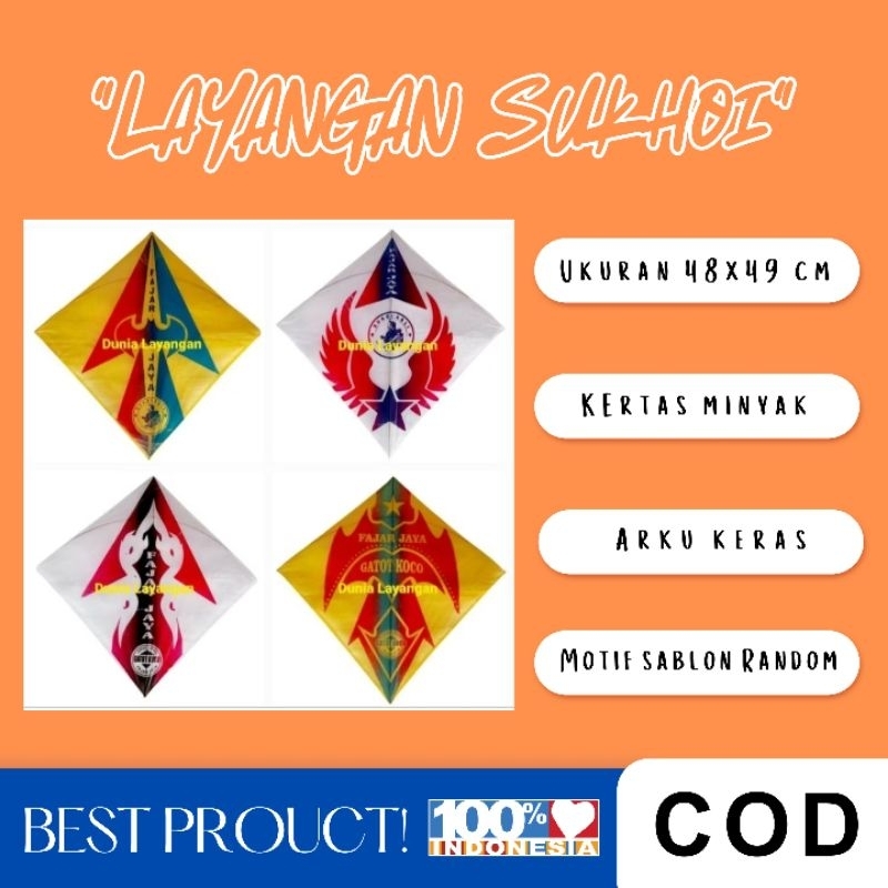 GROSIR LAYANG LAYANG ADUAN SUKHOI/SUKOY/SUKOI/STANDARD