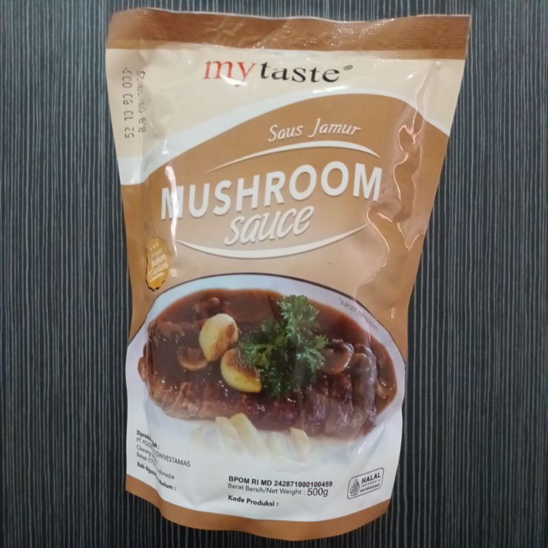 

MY TASTE SAUS JAMUR / MUSHROOM SAUCE 500 GRAM