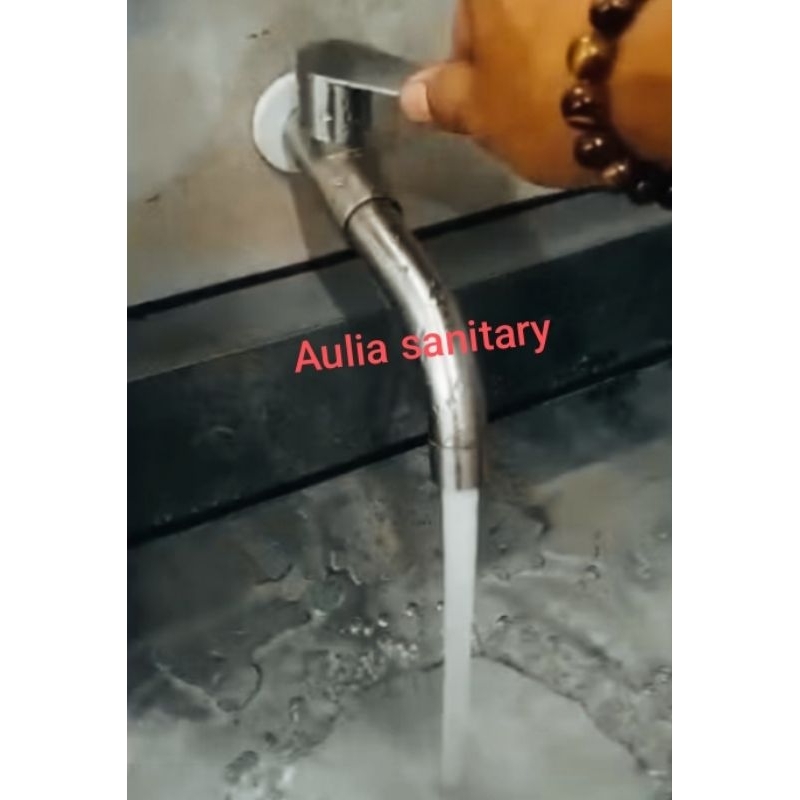 kran stainless ukuran panjang kran wudhu/kran stainless tembok