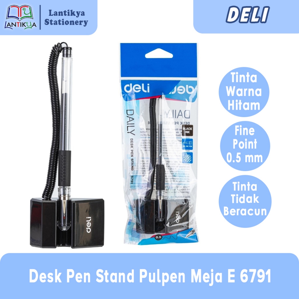 

Deli Desk Pen Stand Pulpen Meja 0,5mm E 6791