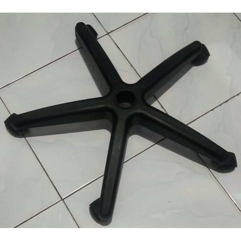 Kaki Kursi Kantor 30cm Lengkap Dengan 5 Roda (Seken/ Bekas)
