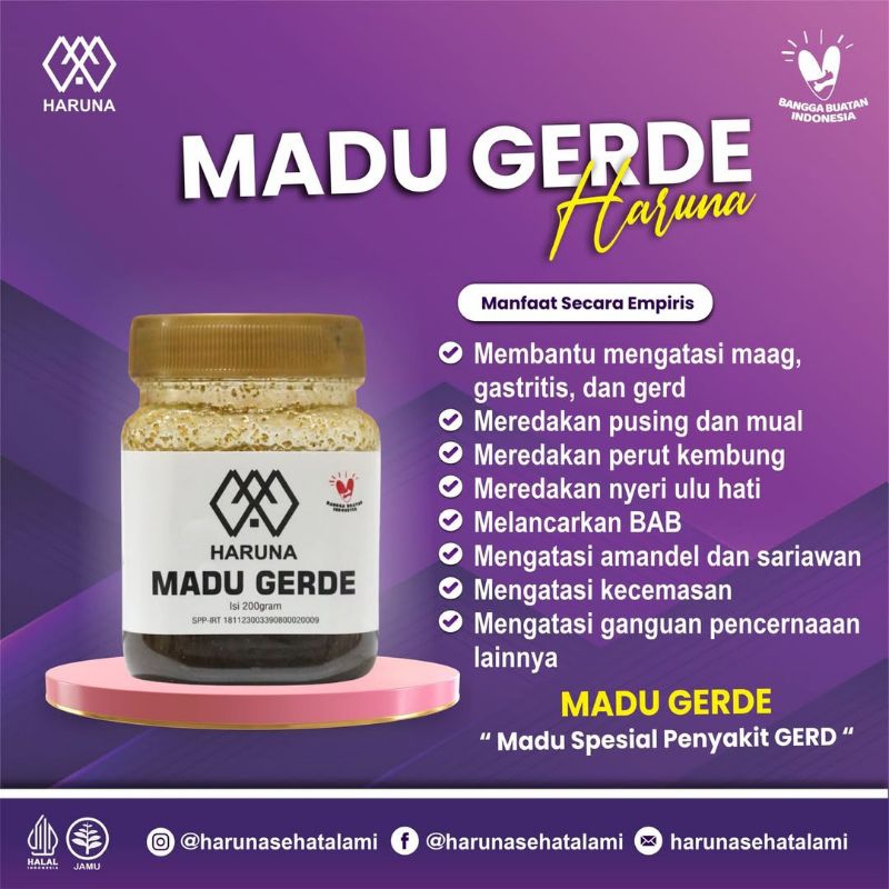 

Madu Gerde Lambung