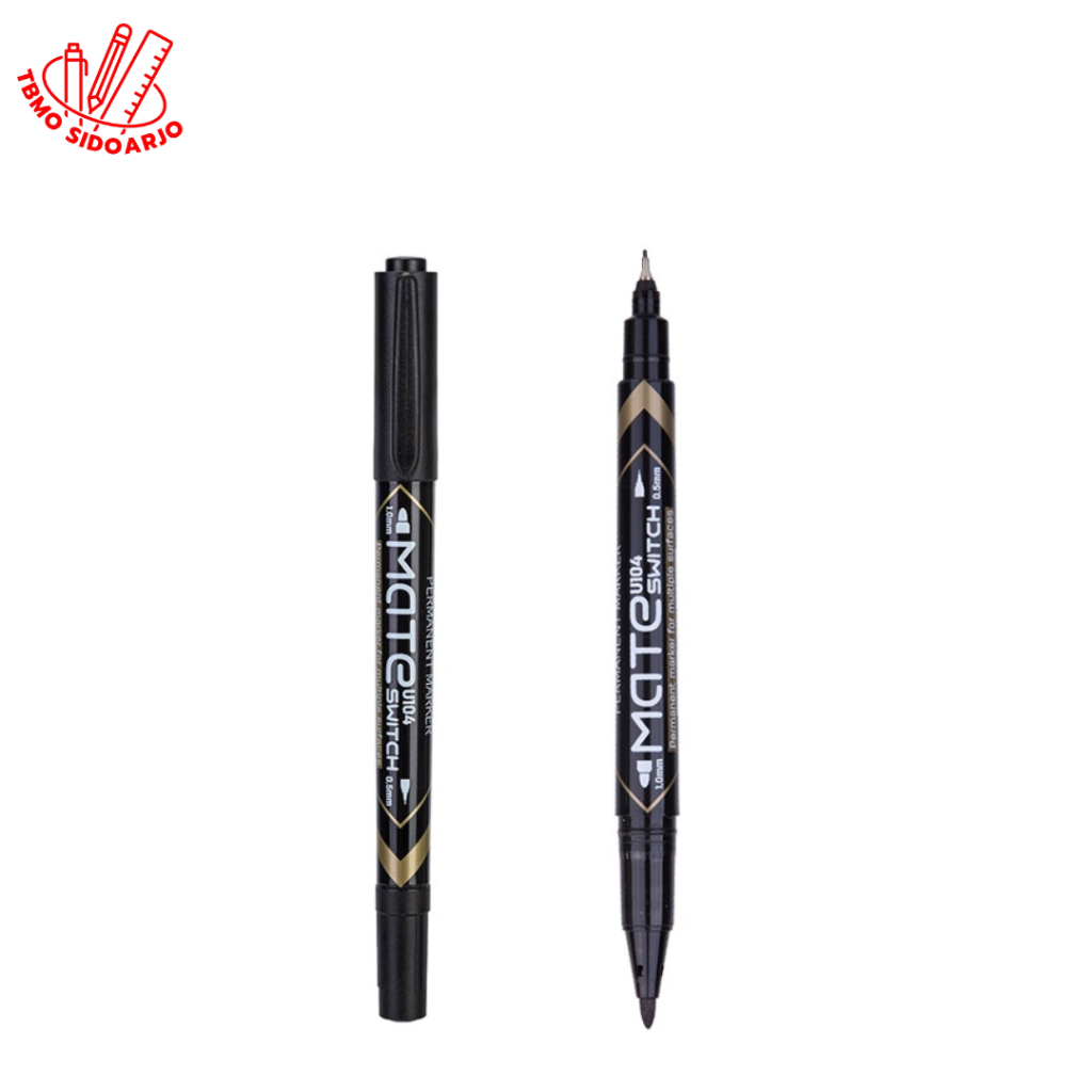 

SPIDOL 2 SISI DELI MATE PERMANENT MARKER EU10420 HITAM