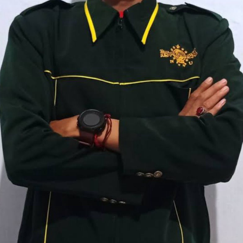 KODE S5J JASKET NU FULL FURING BAHAN ADEM DAN TEBAL FREE BORDIR DI BAGIAN DADA