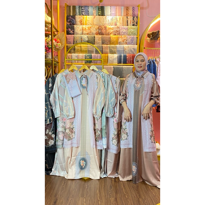 Gamis outer include hijab