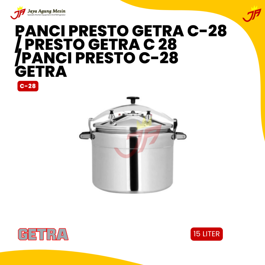 GETRA Panci Presto Getra C-28 / Presto Getra C 28 /Panci Presto C-28 getra
