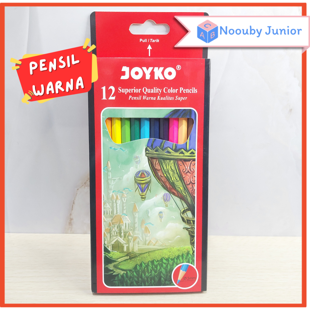 

NOOUBY Pensil Warna Joyko 12 / 24 / 48 Warna