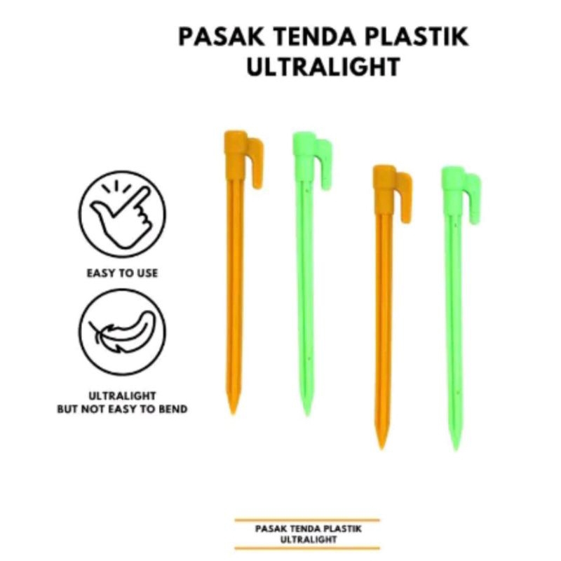 Pasak tenda ultralight / pasak tenda abs / patok tenda