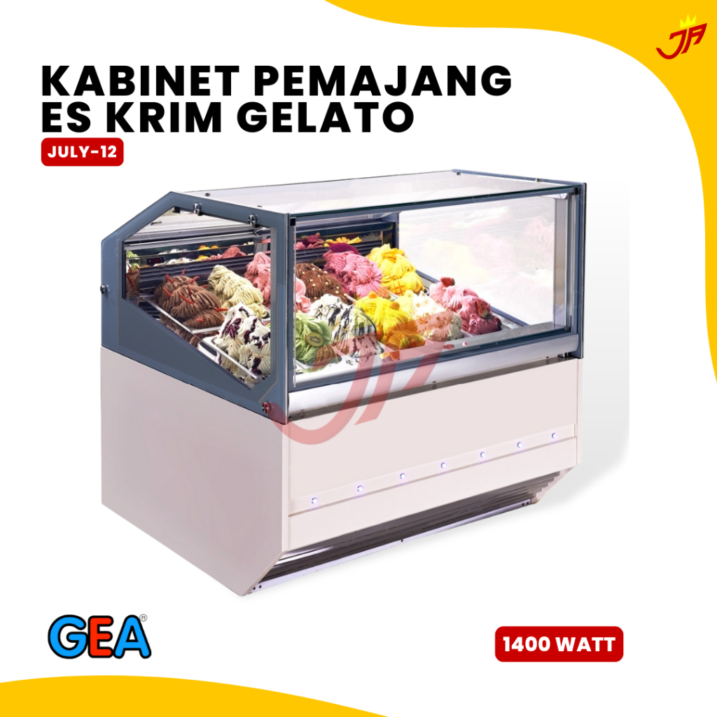 GEA Kabinet Pemajang Es Krim Gelato Type JULY-12 GEA