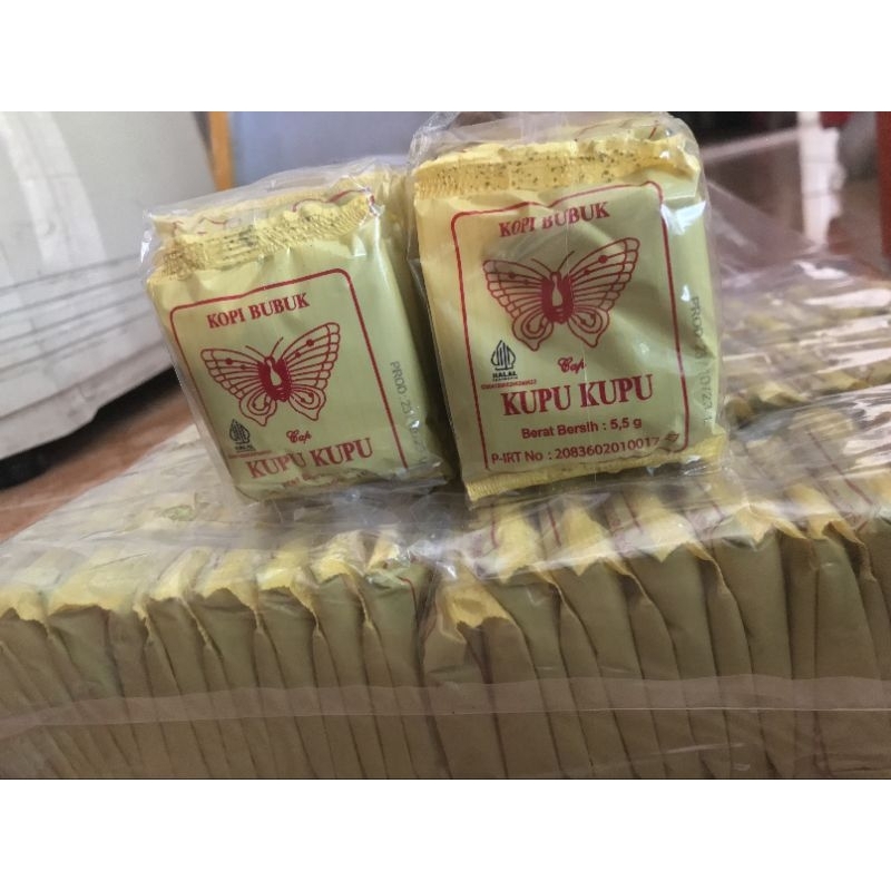 

kopi bubuk cap kupu kupu khas banten 1pcs isi 20pac