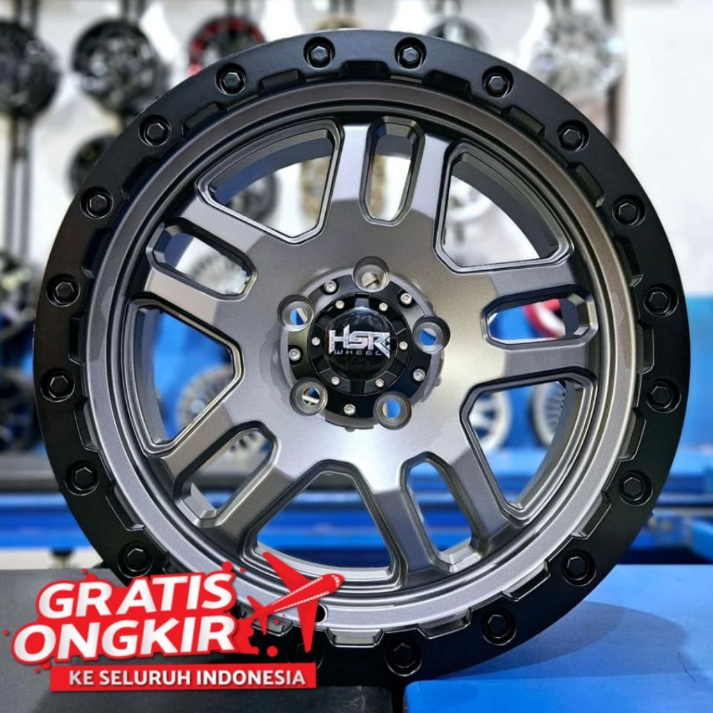 Velg Hsr Boruto Ring 17 Lubang Baut 5 Velg Mobil Innova Rush Crv Hrv Hilux