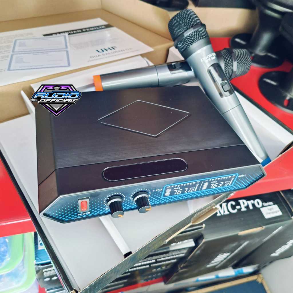 Mic Wireless SHURE WR - 889 VHF / Microphone Nirkabel Cocok Untuk Vocal