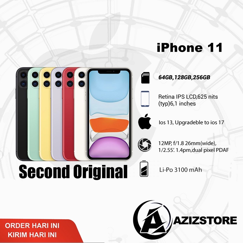11  128/64GB SECOND ORIGINAL