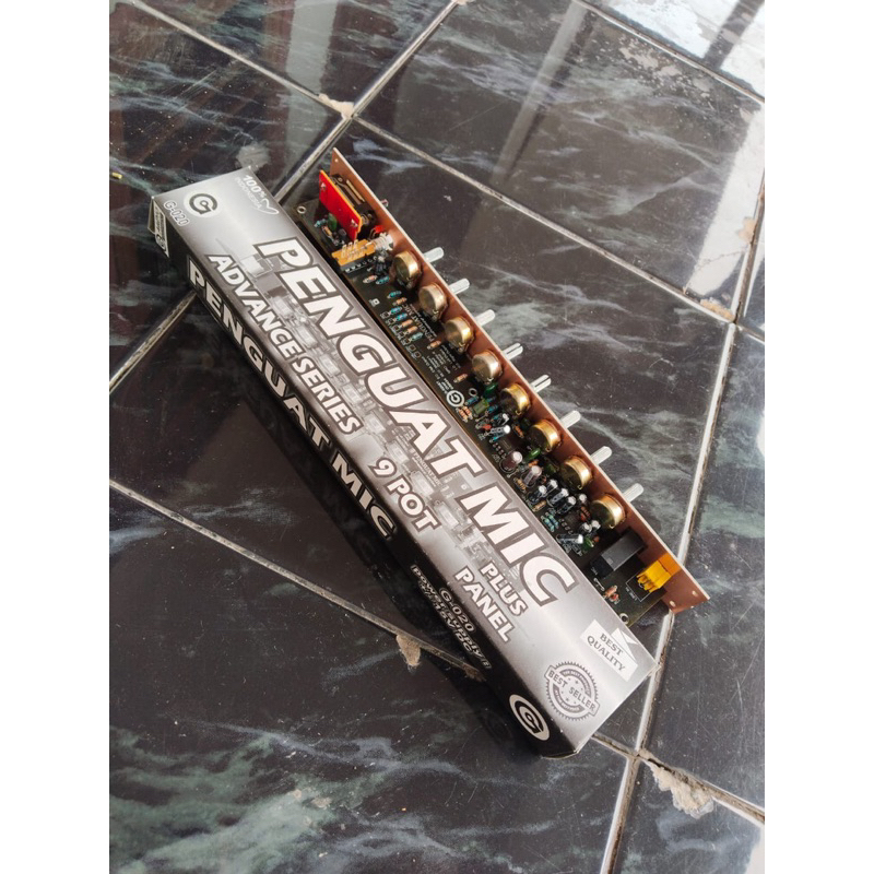 Penguat MIC 9 potensio Mixer 9 potensio Advance Series Plus Panel G - 020