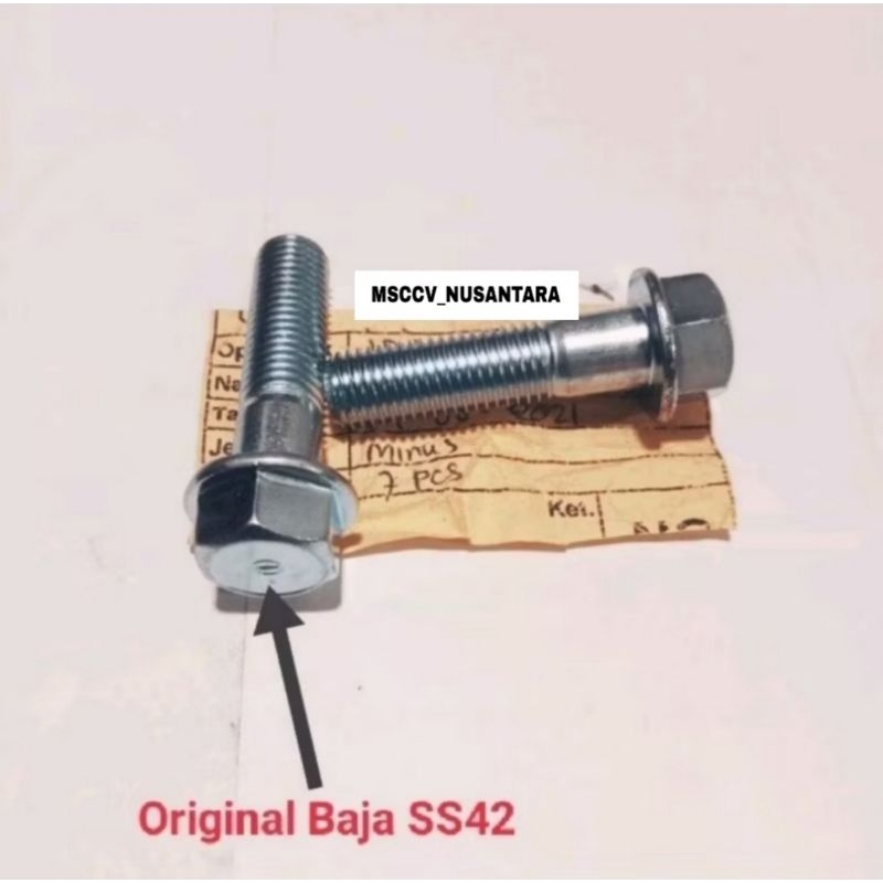 Baut 14 m10x38 As Shock breaker depan Honda Beat Scoopy Vario Pcx original