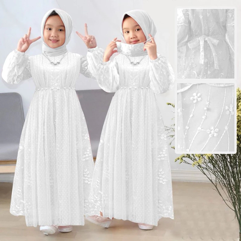 [KJ] GAMIS ANAK MUSLIM | DRESS ANAK MUSLIM | GAMIS ANAK TERLARIS | GAMIS LEBARAN ANAK