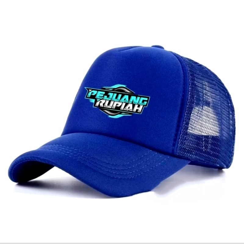 jual topi trucker logo PEJUANG RUPIAH topi jaring -BAYAR DI TEMPAT