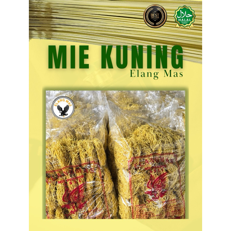 

mie kuning kering ASLI PADANG merek ELANG MAS grosir & ecer