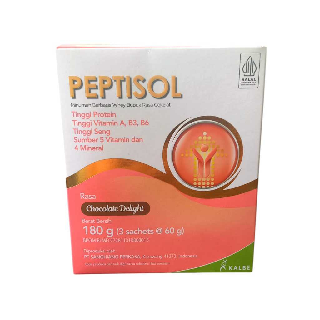

DA Peptisol Vanila Coklat - Nutrisi Tinggi Protein Rendah Residu