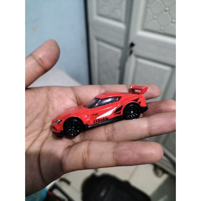 Hotwheels loose Supra merah