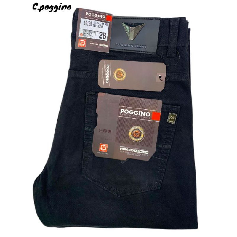 Celana Panjang Pria Poggino Katun Kanvas Premium