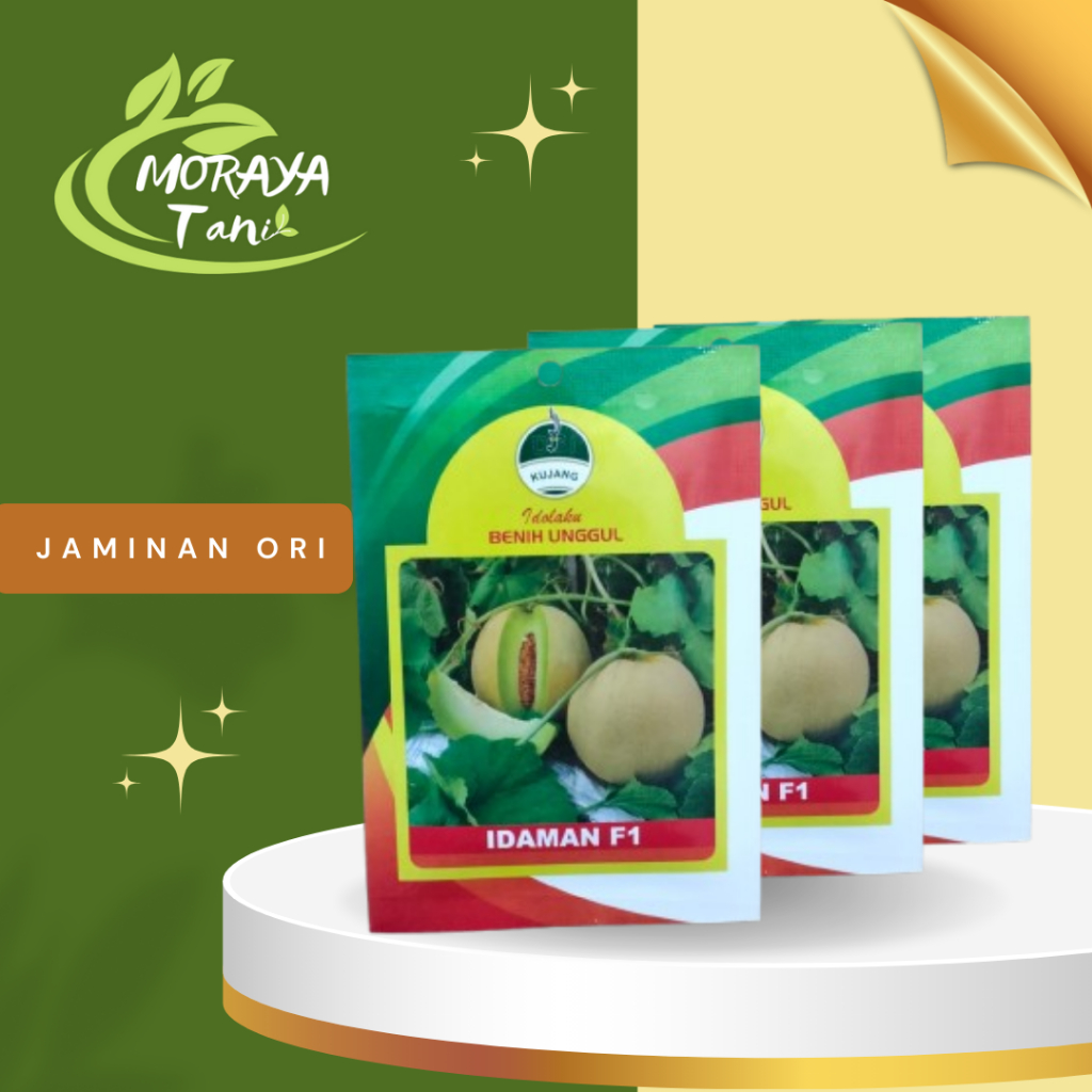 Benih melon Idaman F1 Cap Kujang 50 biji