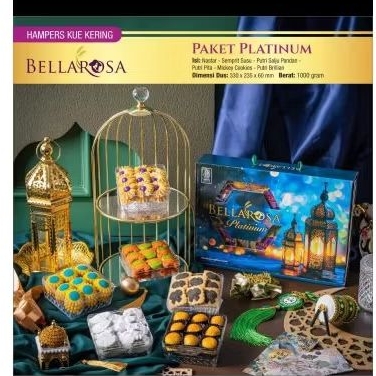 

BELLAROSA PAKET PLATINUM KUE LEBARAN BELAROSA / PARSEL KUE KERING