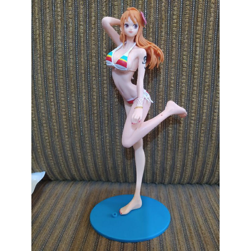 Figure PVC One Piece Nami Beach Recast