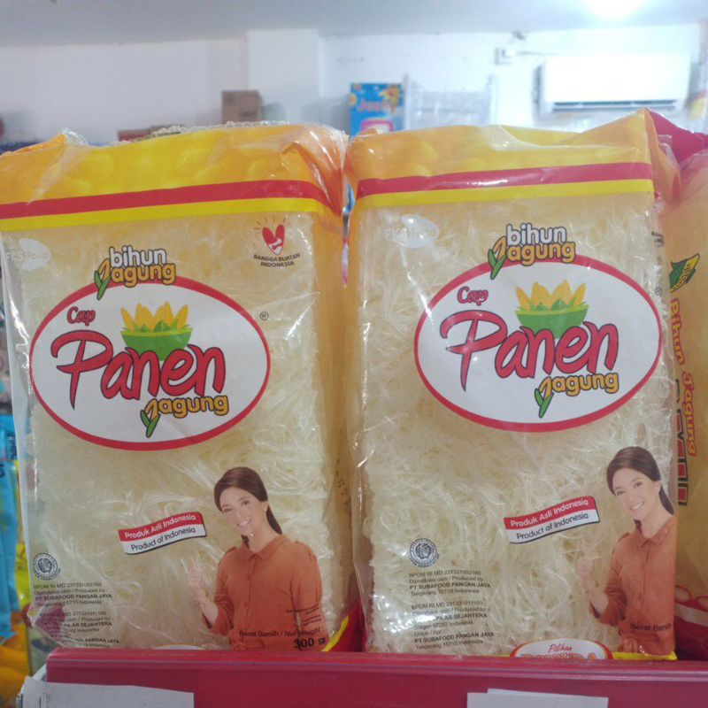 

Bihun Jagung Cap Panen Jagung 300gr, 150gr