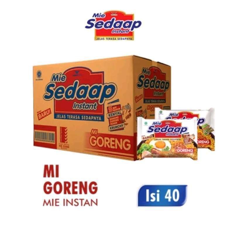 

[1 DUS ISI 40 BUNGKUS] MIE SEDAAP GORENG