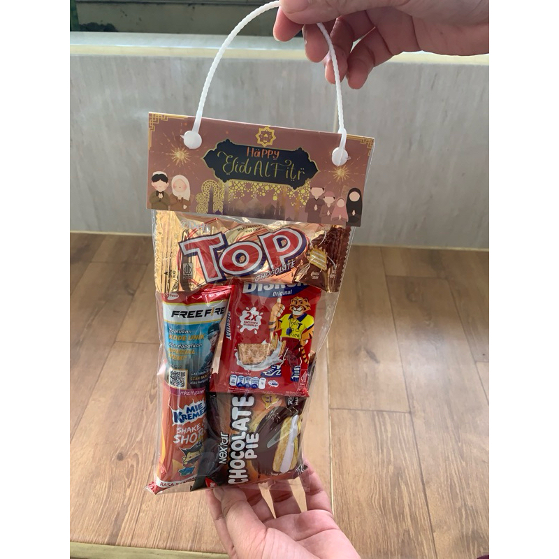 

[READY STOCK BISA INSTAN BANJARMASIN] HAMPERS PARCEL BINGKISAN SNACK ANAK ANAK BOCIL IDUL FITRI MURAHKA