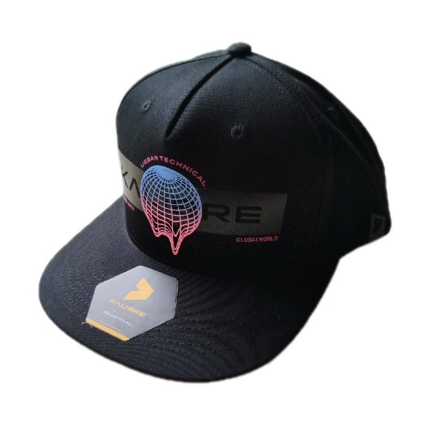 Topi Pria Kalibre Caps 991982000/991982 000 Black Topi Snapback Fashion Original