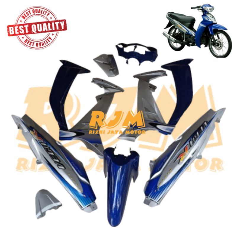 FULL BODY HALUS VEGA R NEW BIRU SILVER PLUS STRIPING