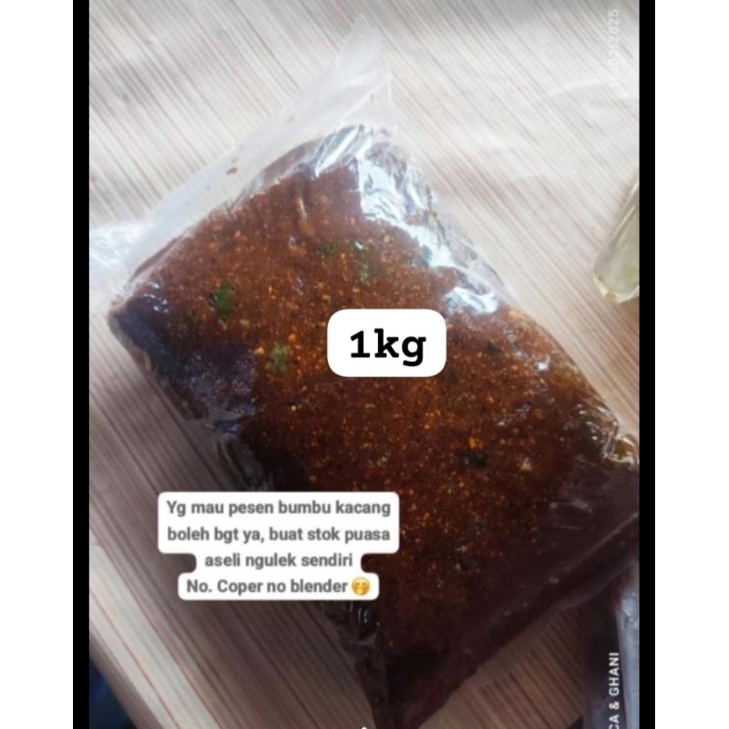 

BUMBU PECEL ORIGINAL TANPA BLENDER TANPA CHOPPER