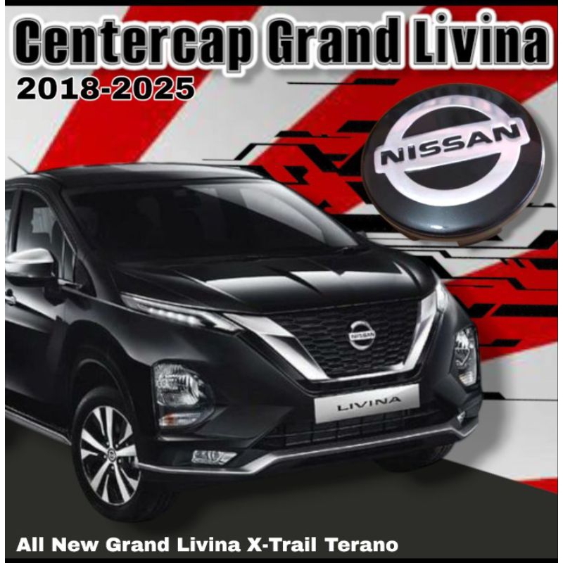 Dop Tutup Tengah As Roda Velg R14 R15 R16 Original Mobil All New Grand Livina Grand Livina 1.5 1.8 X