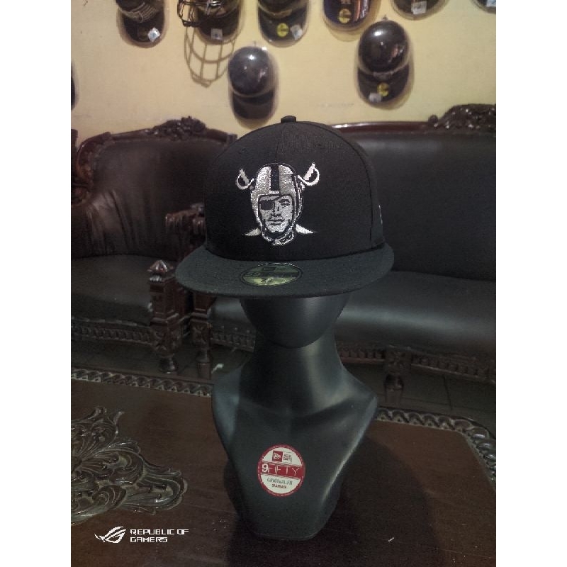 TOPI SNAPBACK RAIDERS IMAGE NEW ERA ORIGINAL
