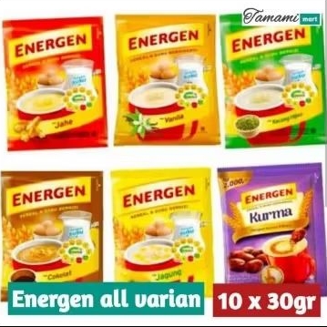 

ENERGEN SACHET 30GR COKLAT VANILA KACANG HIJAU