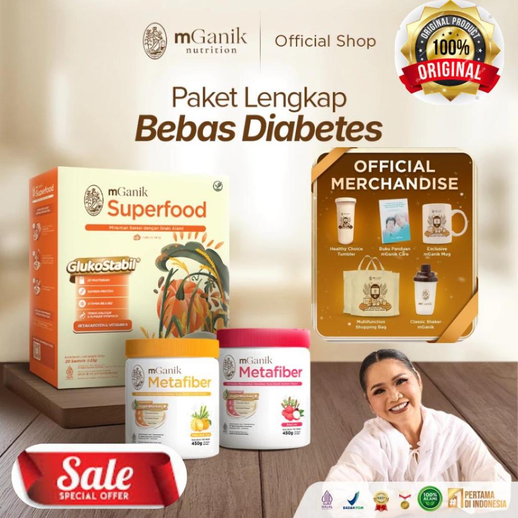 

mGanik Metafiber Yuzu Leci 450gr - Suplemen Diabetes