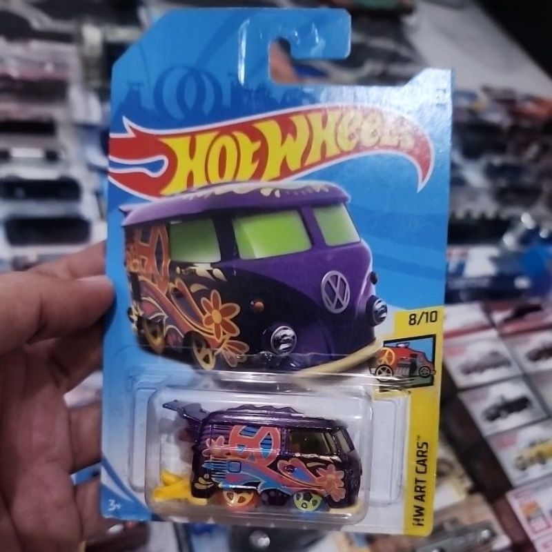 Hotwheels kool kombi ungu