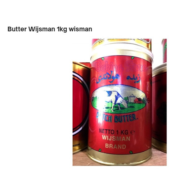 

Butter Wijsman 1kg wisman