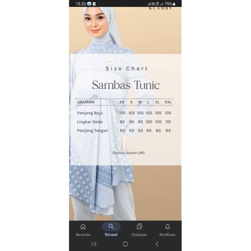 Sambas Tunic Wearing klamby