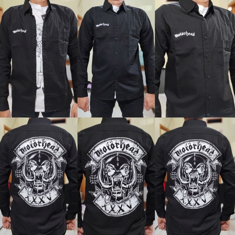 KEMEJA BAND PUNK MOTORHEAD