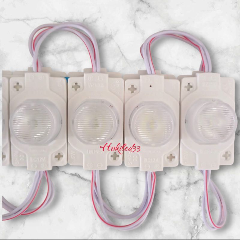 LED module mata 1 (12volt) warna putih