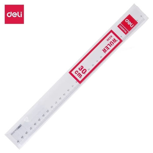 

PENGGARIS DELI TRANSPARAN 30CM E6230